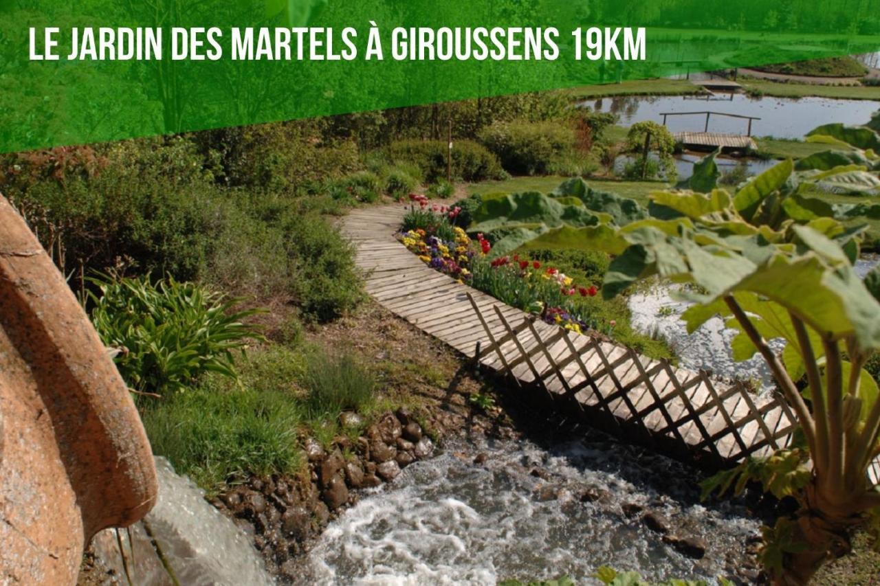 Le Gite Nature Bien-Etre Piscine Chauffee Privee Du Tarn Entre Toulouse Et Albi & Les Cottages Du Tarn Peyrole Exterior foto